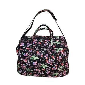 Vera Bradley Women's Cotton Large Travel Duffel Bag Flowers